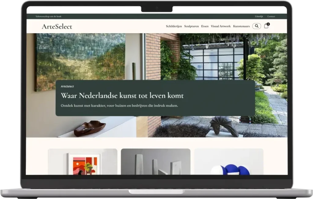 ArteSelect website