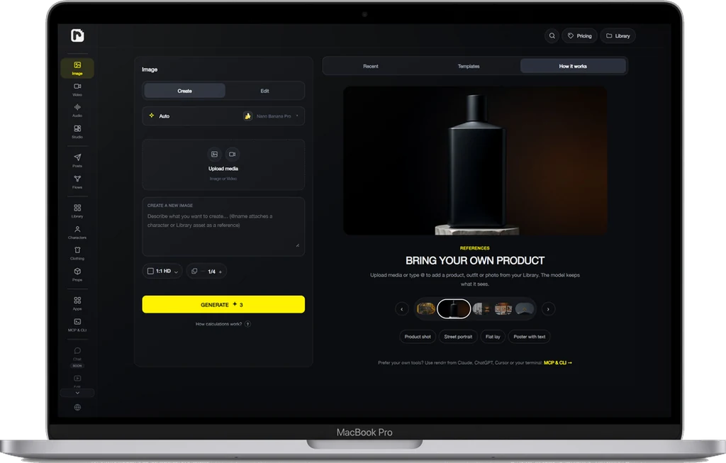 Rendrr website