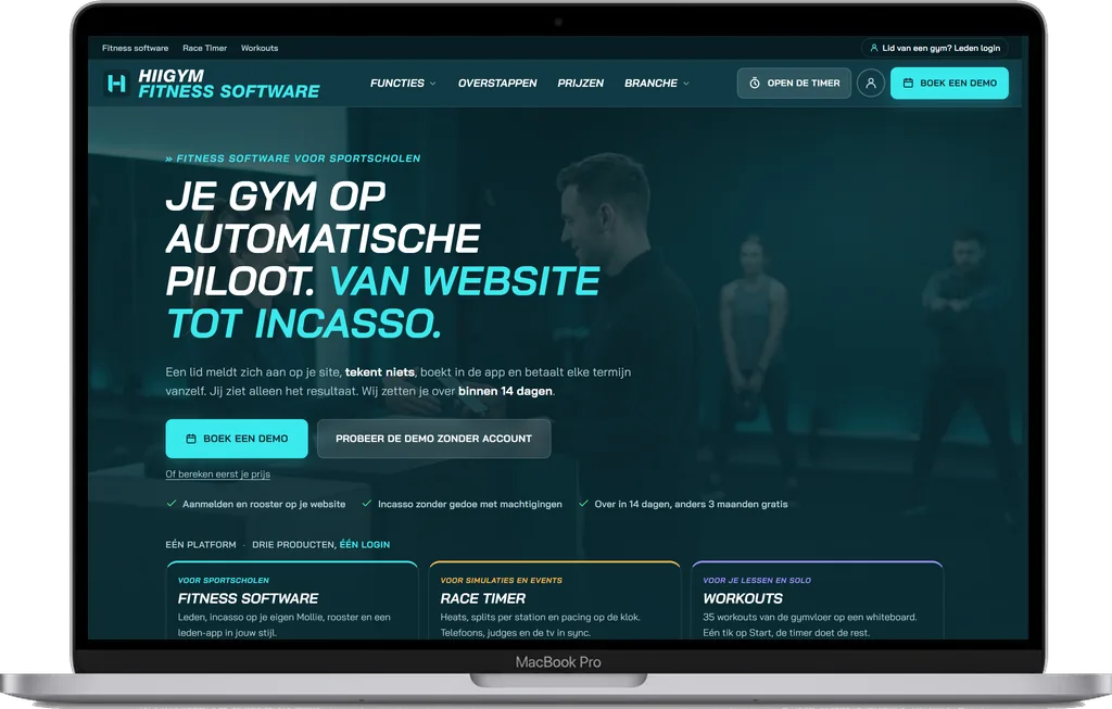 Hiigym website
